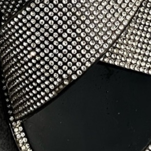 Clearance Sale🛍️Glaze Women's Elegant Black and Silver Sandals - Picture 6 of 6